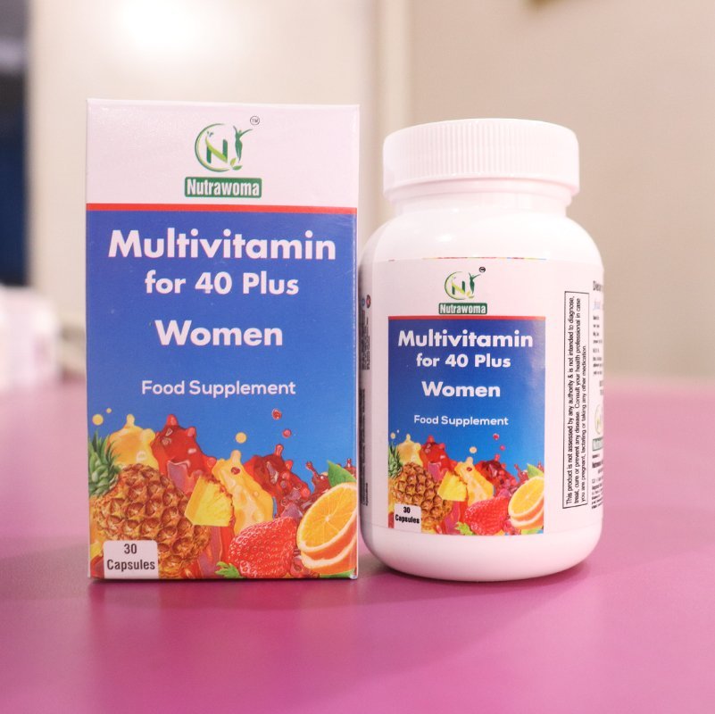 Nutrawoma Multivitamin for Women Over 40 with Essential Vitamins (30 Capsules) - Image 2
